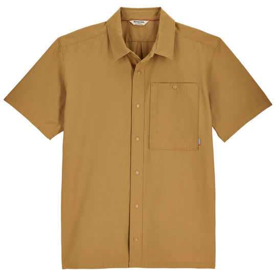Simms Men's Tailout SS Shirt, Sepia