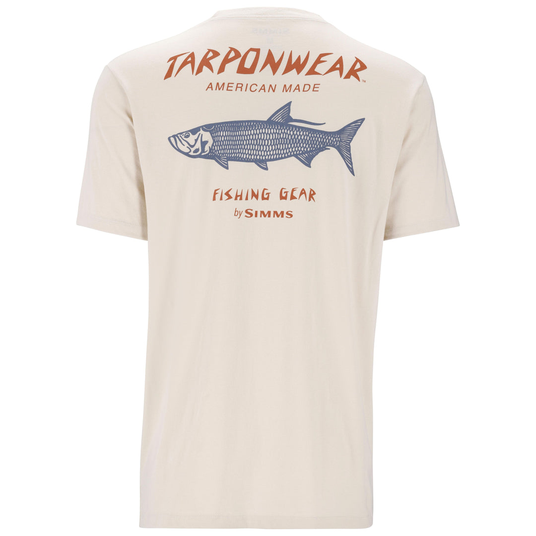Simms Men's Tarponwear T-Shirt Natural Image 01