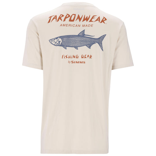 Simms Men's Tarponwear T-Shirt Natural Image 01
