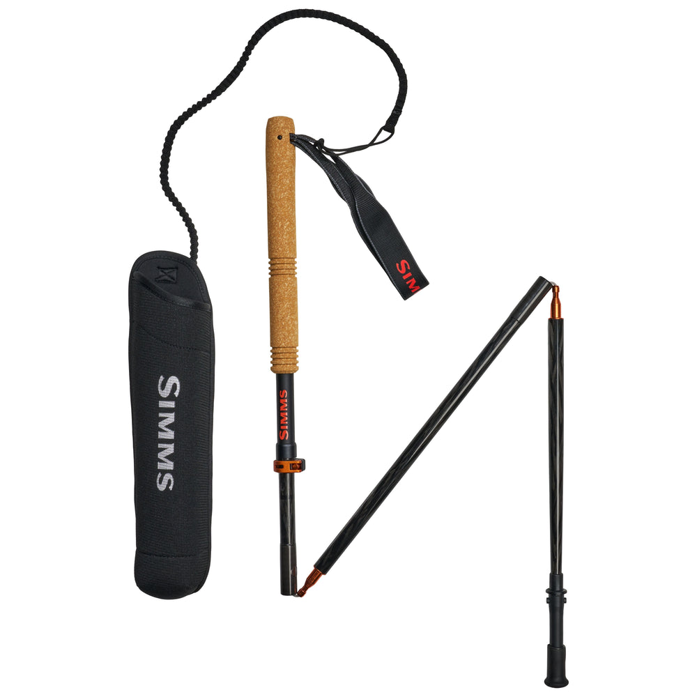 Simms Fishing Pro Wading Staff, Black, view 2