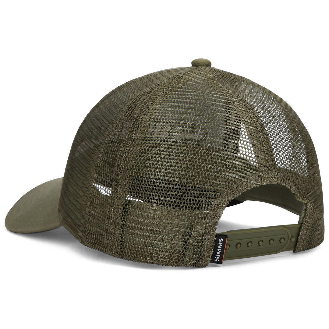 Simms Single Haul Trucker - Back Eddy Camo Fill Loden Image 02