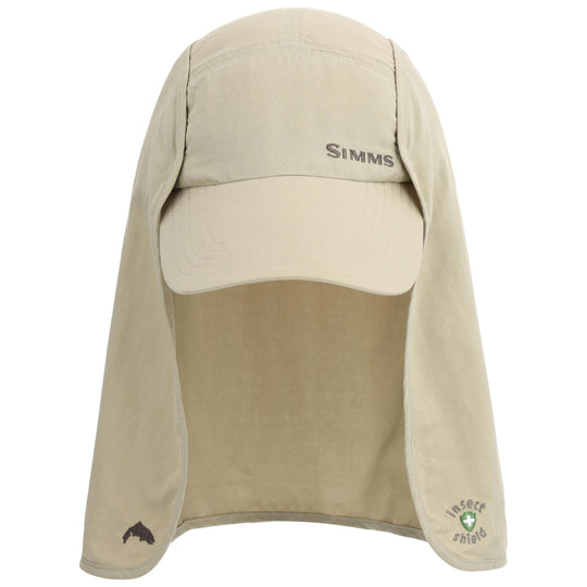 Simms Bugstopper SunShield Cap, Stone