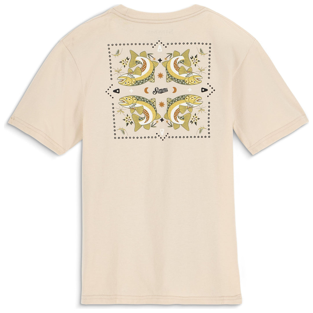 Simms Kid's Match The Hatch T-Shirt, Natural