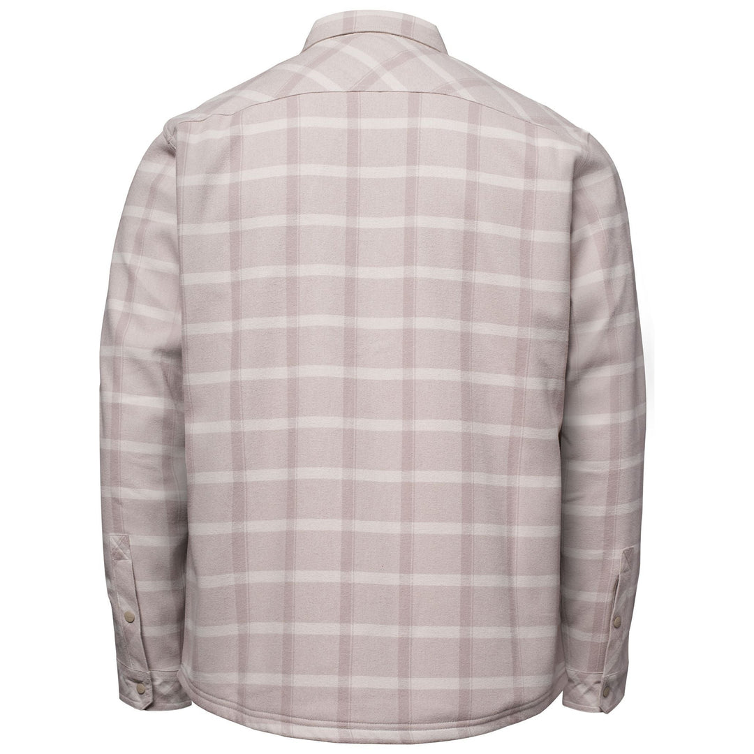 Simms Men's Coldweather Shacket, Ellington Plaid: Lunar Grey, view 2