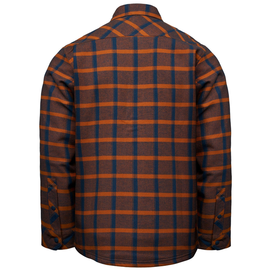 Simms Men's Coldweather Shacket, Ellington Plaid: Stone Fly, view 2