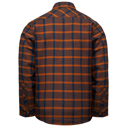 Simms Men's Coldweather Shacket, Ellington Plaid: Stone Fly, view 2