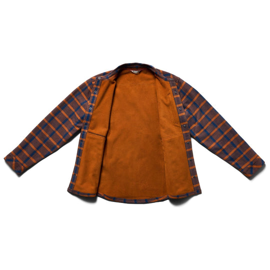Simms Men's Coldweather Shacket, Ellington Plaid: Stone Fly, view 3