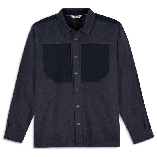 Simms Men's Confluence Overshirt, Slate
