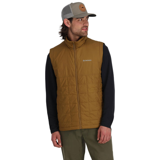 Simms Men's Fall Run Insulated Vest, Bronzeback, view 3