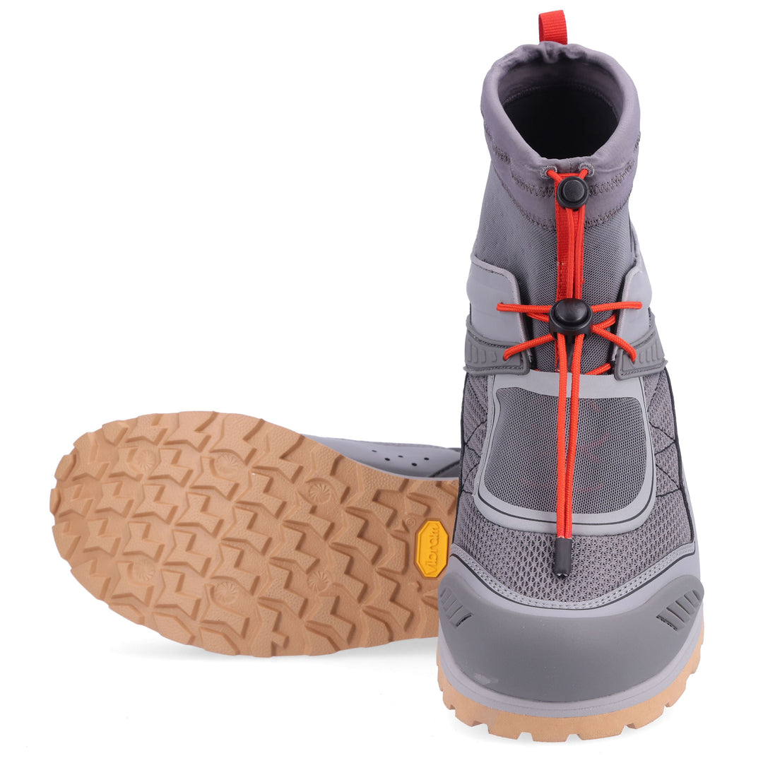 Simms Men's Flyweight Access Wet Wading Shoe, Steel, view 6
