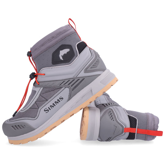 Simms Men's Flyweight Access Wet Wading Shoe, Steel, view 7