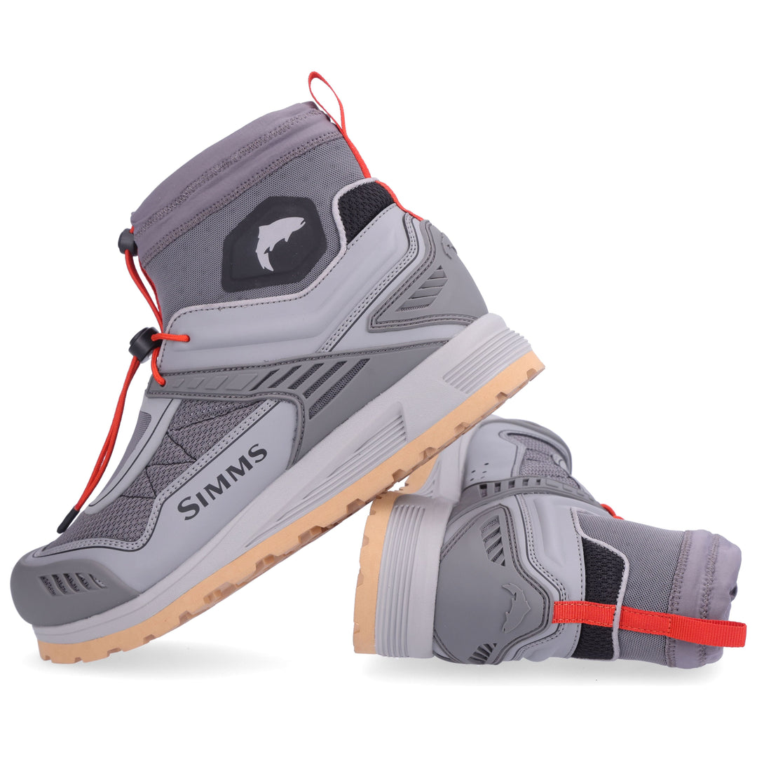 Simms Men's Flyweight Access Wet Wading Shoe, Steel, view 8