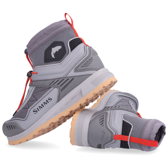 Simms Men's Flyweight Access Wet Wading Shoe, Steel, view 9