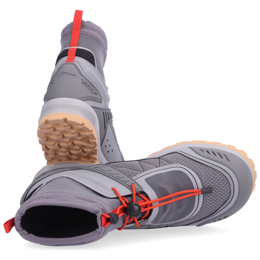 Simms Men's Flyweight Access Wet Wading Shoe, Steel, view 17