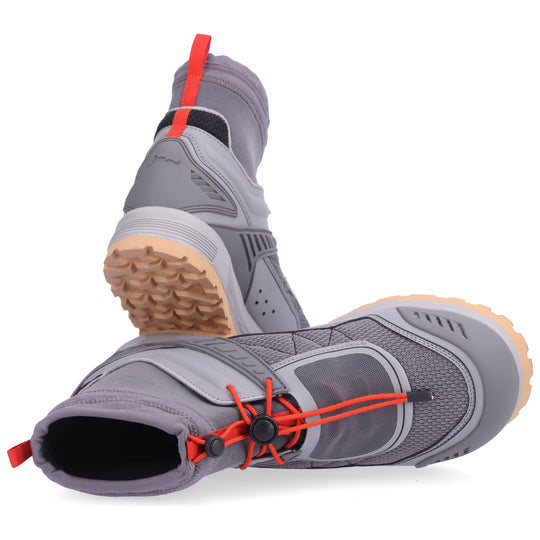 Simms Men's Flyweight Access Wet Wading Shoe, Steel, view 18