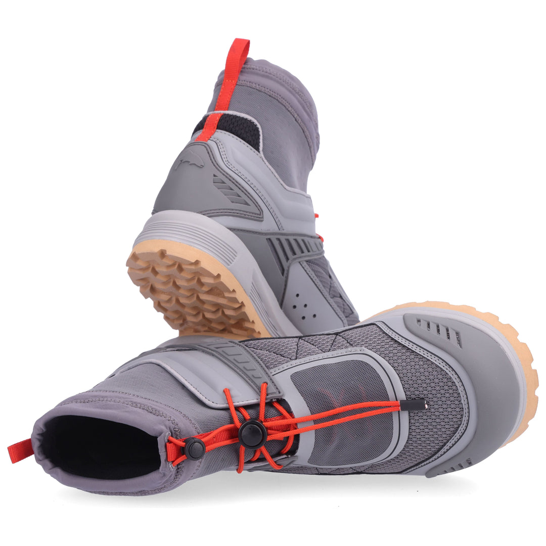 Simms Men's Flyweight Access Wet Wading Shoe, Steel, view 19