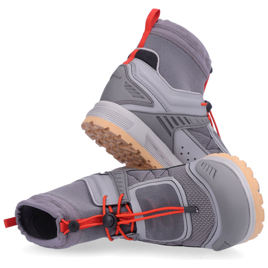 Simms Men's Flyweight Access Wet Wading Shoe, Steel, view 21