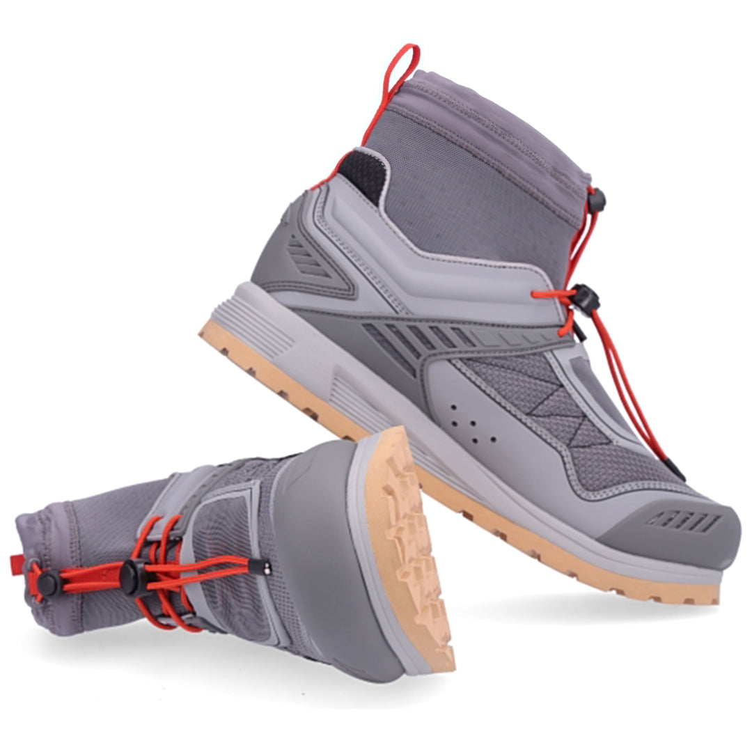 Simms Men's Flyweight Access Wet Wading Shoe, Steel, view 24