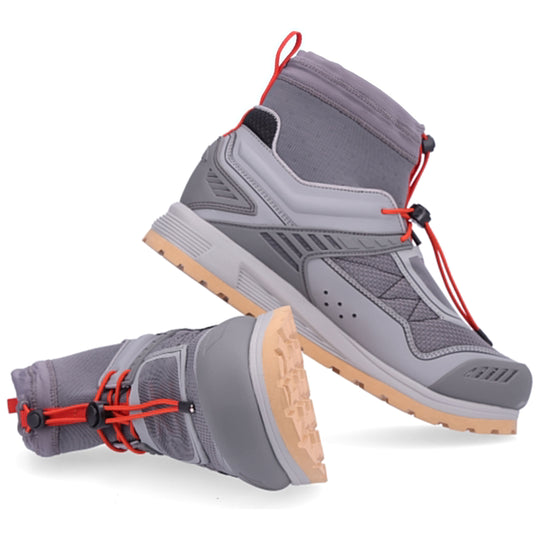 Simms Men's Flyweight Access Wet Wading Shoe, Steel, view 24