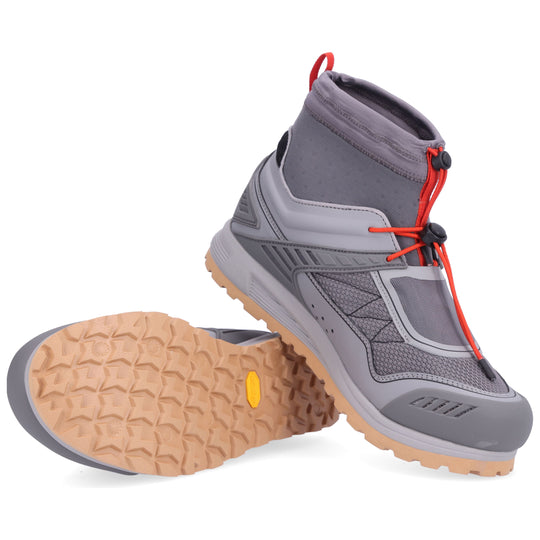Simms Men's Flyweight Access Wet Wading Shoe, Steel, view 29