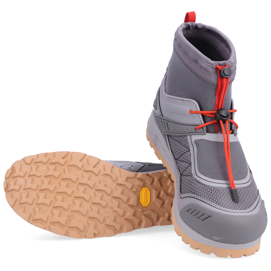 Simms Men's Flyweight Access Wet Wading Shoe, Steel, view 32