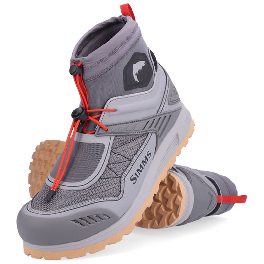 Simms Men's Flyweight Access Wet Wading Shoe, Steel, view 38