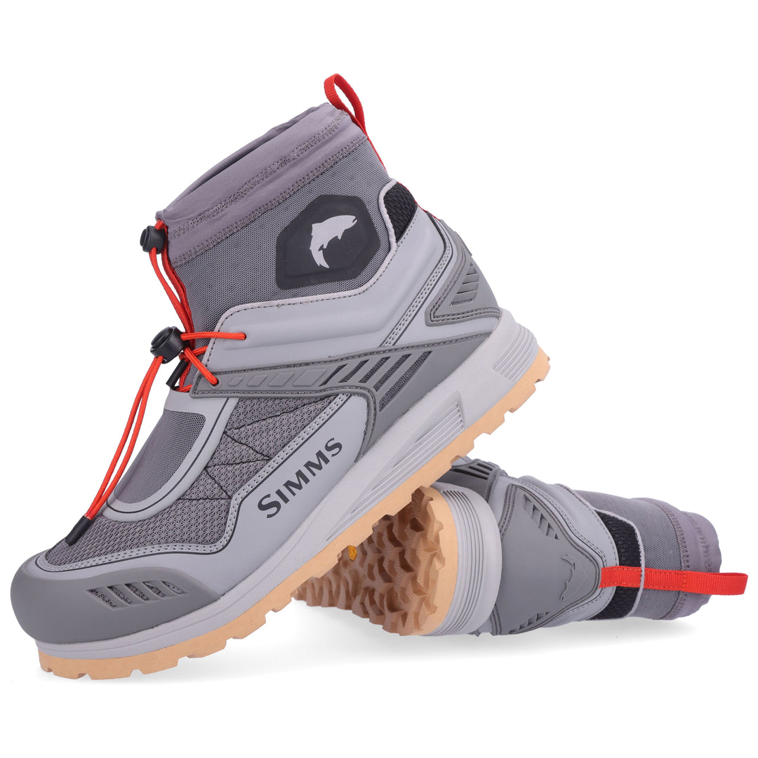 Simms Men's Flyweight Access Wet Wading Shoe, Steel, view 41