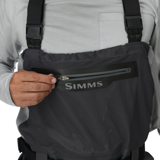 Simms Men's Flyweight Packable Wader, Cinder, view 6
