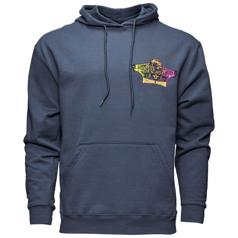 Simms Fishing M's Grateful Dead Hoody, Fountain Print, view 2