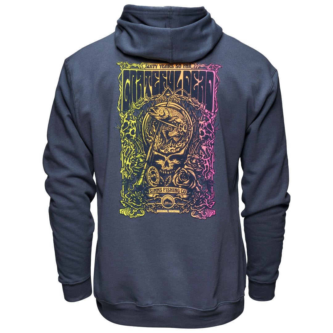 Simms Fishing M's Grateful Dead Hoody, Fountain Print