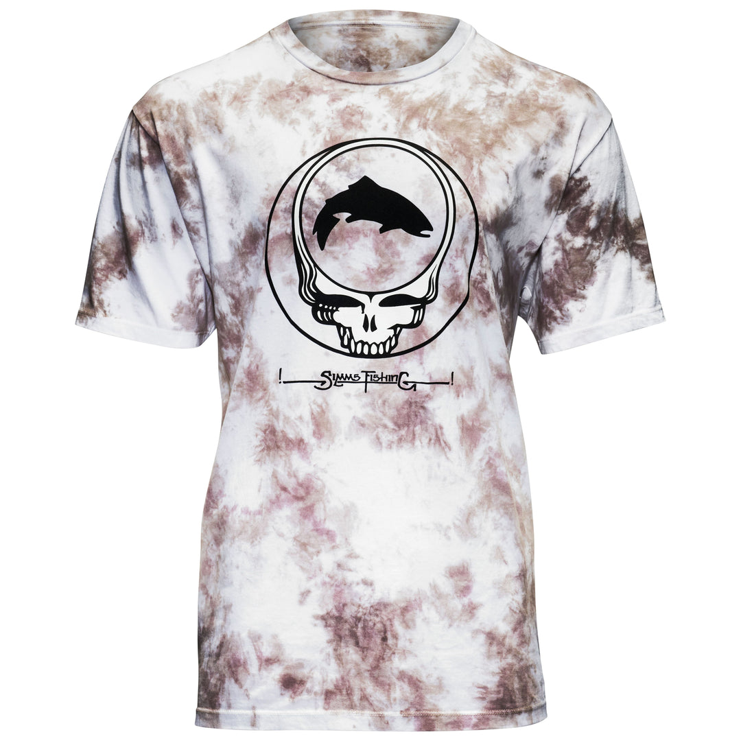 Simms Fishing M's Grateful Dead SS T-Shirt: SYF - Cloud