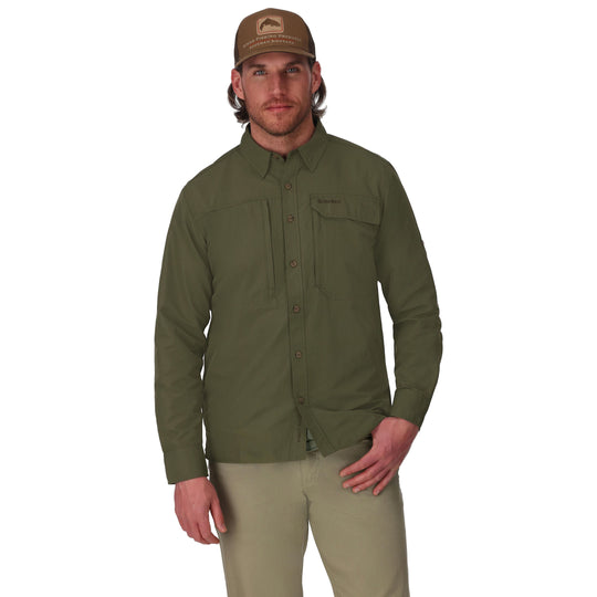 Simms Men's Guide Shirt, Loden, view 2