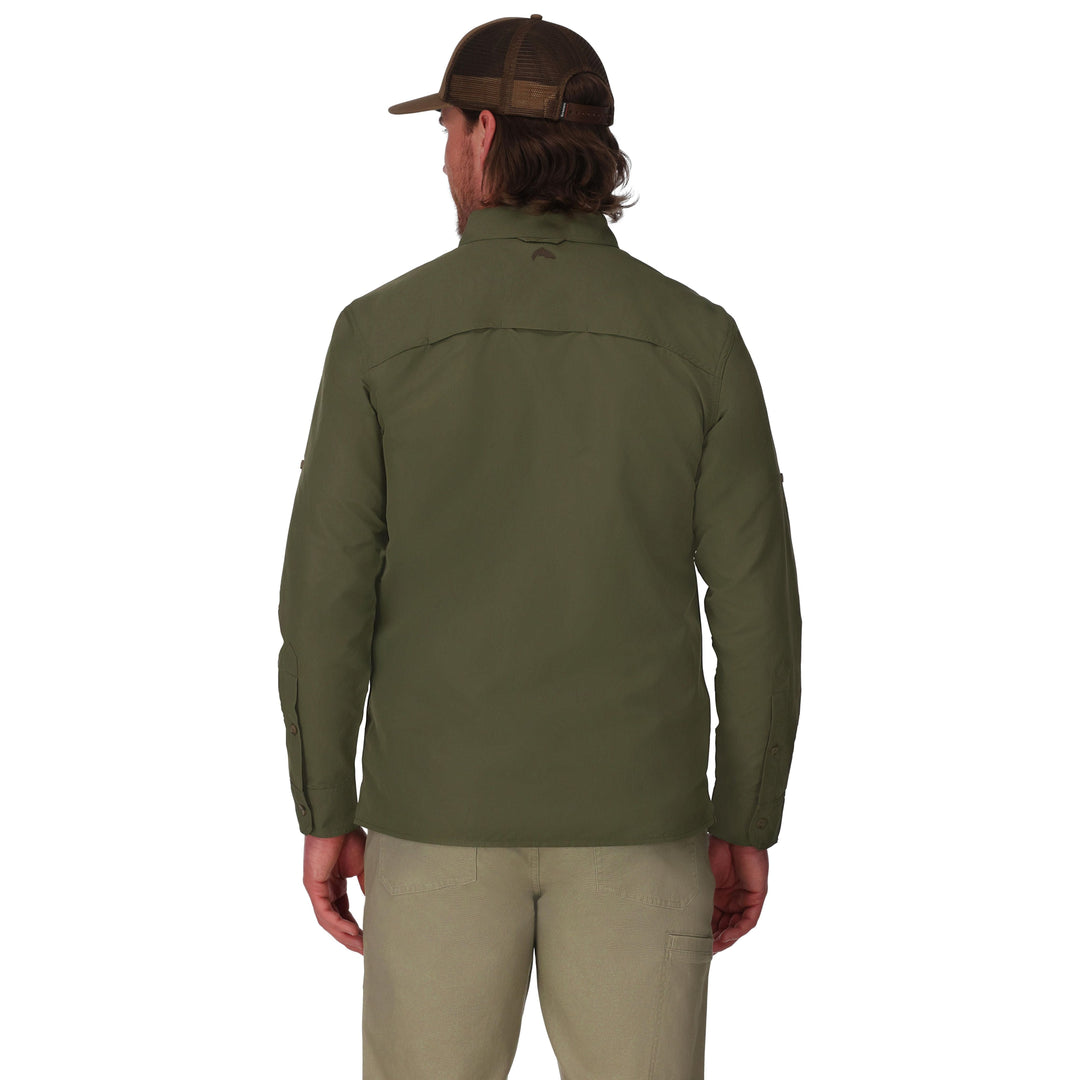 Simms Men's Guide Shirt, Loden, view 3