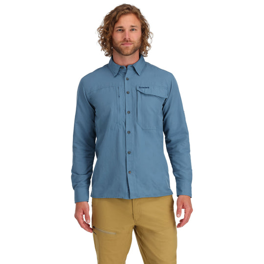 Simms Men's Guide Shirt, Neptune, view 2