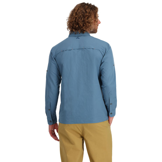 Simms Men's Guide Shirt, Neptune, view 3