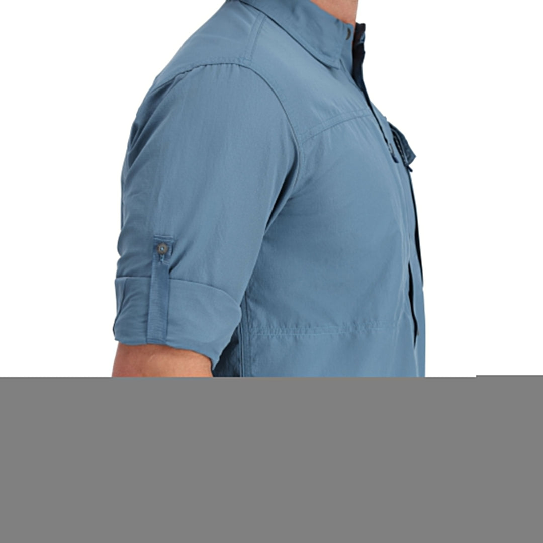 Simms Men's Guide Shirt, Neptune, view 5