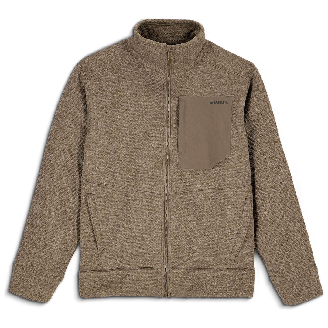 Simms Men's Harbor Fleece, Sturgeon Heather