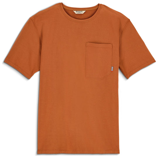 Simms Men's Harbor Pocket T-Shirt, Stonefly