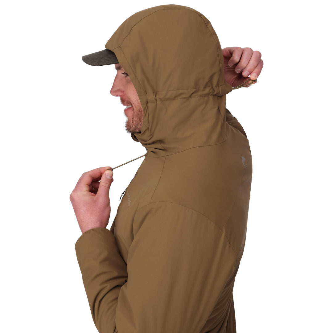 Simms Men's Midstream Hooded Jacket, Jasper, view 4