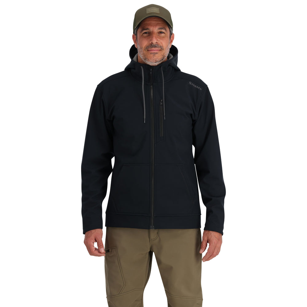 Simms Men's Rogue Hoody, Black, view 2