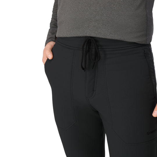 Simms Men's Strata 330 Bottom, Black, underside, view 3