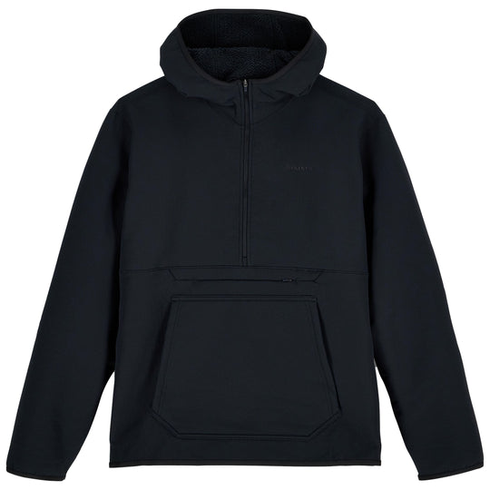 Simms Men's Strata 330 Half-Zip Hoody, Black