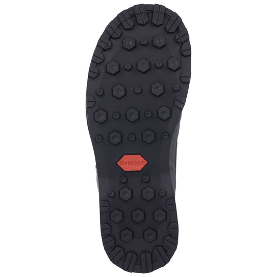 Simms Men's Tributary Boot Rubber Sole, Basalt, view 5