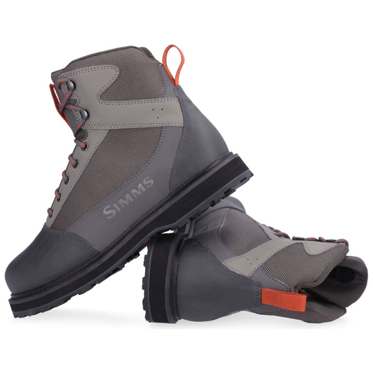 Simms Men's Tributary Boot Rubber Sole, Basalt, view 7