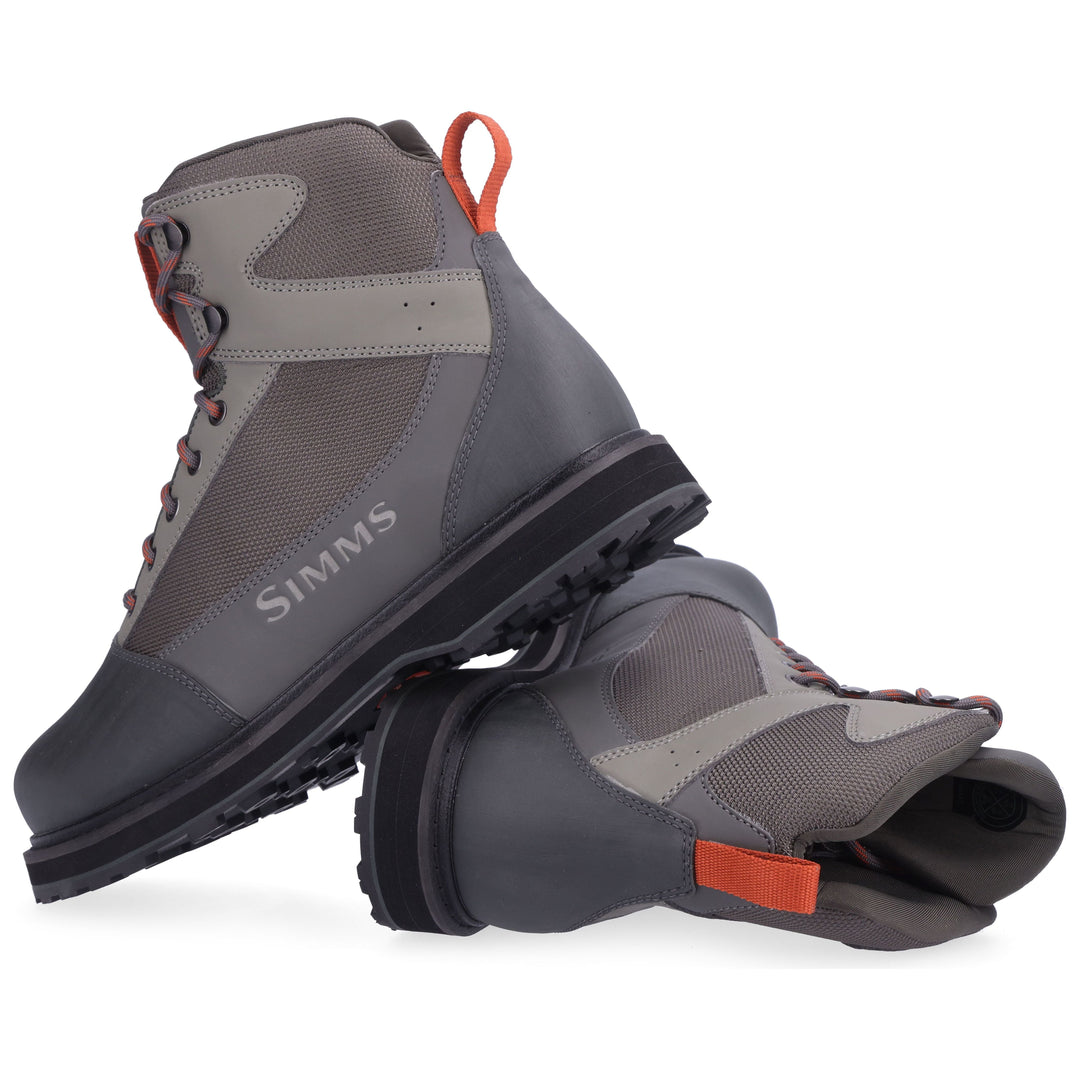 Simms Men's Tributary Boot Rubber Sole, Basalt, view 8