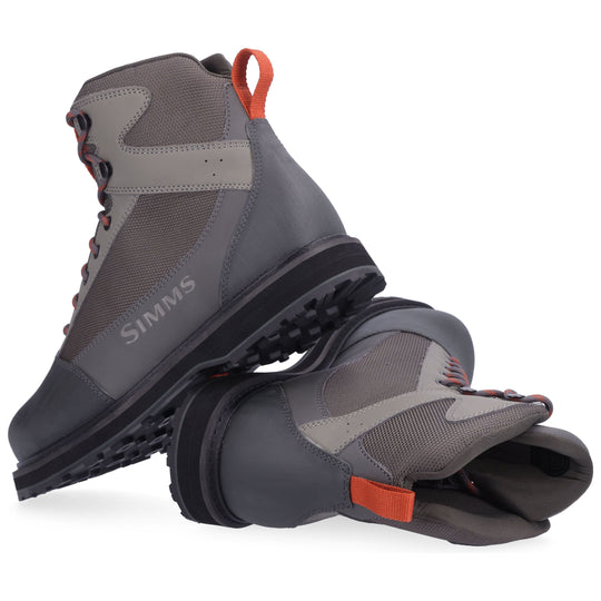 Simms Men's Tributary Boot Rubber Sole, Basalt, view 9