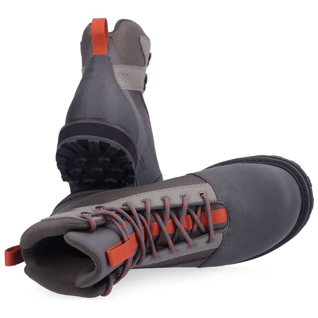 Simms Men's Tributary Boot Rubber Sole, Basalt, view 10