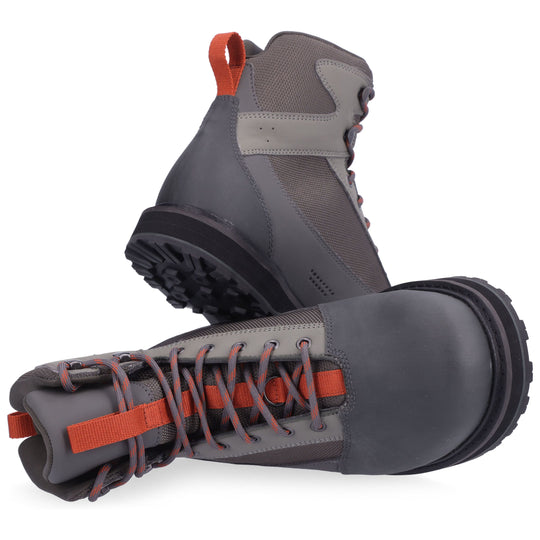 Simms Men's Tributary Boot Rubber Sole, Basalt, view 12