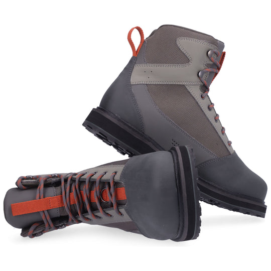 Simms Men's Tributary Boot Rubber Sole, Basalt, view 13