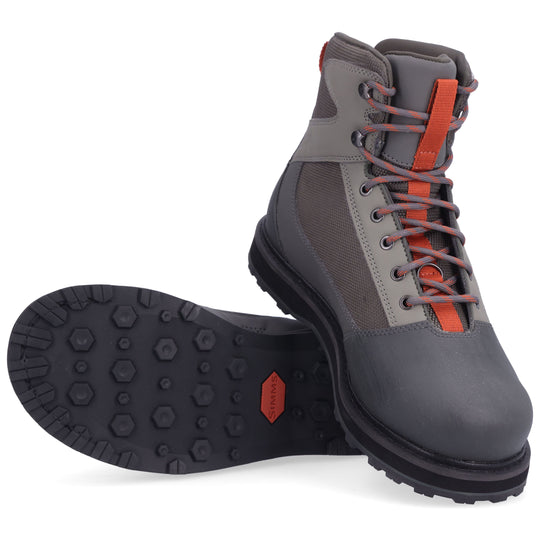 Simms Men's Tributary Boot Rubber Sole, Basalt, view 21